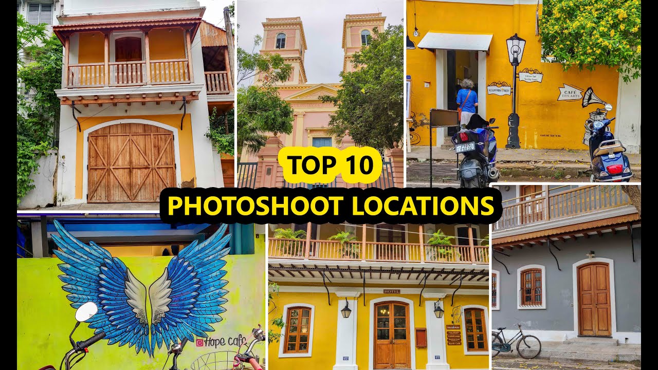 Pondicherry Photoshoot Locations White town photoshootlocations 