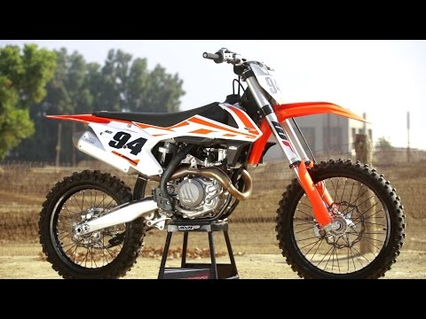 2017 KTM 450SXF - Dirt Bike Magazine - YouTube