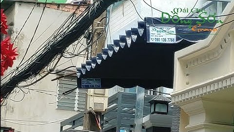 Lắp Mái Hiên Di Động Quận Thủ Đức TPHCM | MÁI CHE ĐỒNG SƠN GROUP