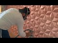 Dicas de como pintar parede de gesso 3D ( parte 2 )