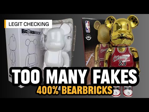 Real vs Fake 400% Bearbrick: How to Legit Check, Tips and History