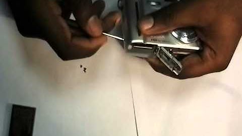 Lumix DMC ZS7 Sensor Cleaning   How To Open