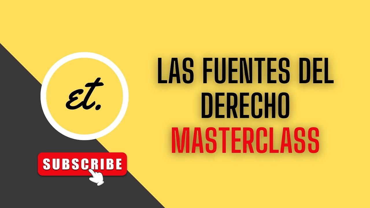 Las FUENTES DEL DERECHO. MASTERCLASS . Vídeo actualizado #derechoadministrativo  #oposiciones