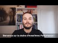 Prsentation chane youtube investimmo performance