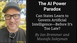AI Power Paradox - Foreign Affairs Update