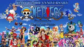 One Piece We Are! Crossover AMV HAPPY 24TH ANNIVERSARY!!!