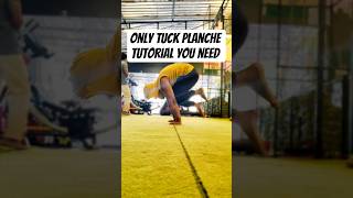 Only tuck planche tutorial you need. #calisthenics