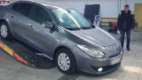 Renault Fluence диагностика