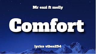 Comfort-Mr Eazi ft moliy (Lyrics video)