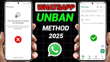 Whatsapp Ban New Solution 2025 | This account can no longer use WhatsApp Problem New Solution 2025