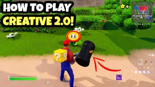 How To Play CREATIVE 2.0 On Console/PC! UEFN GAMEPLAY + EVERYTHING YOU NEED TO KNOW!