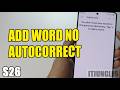 Add Your Own Words to Gboard on Samsung Galaxy S26 It's SO EASY!