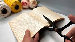 I Saw It In An Expensive Store And Made It Myself Genius Idea From Ordinary Notebooks Gift Idea