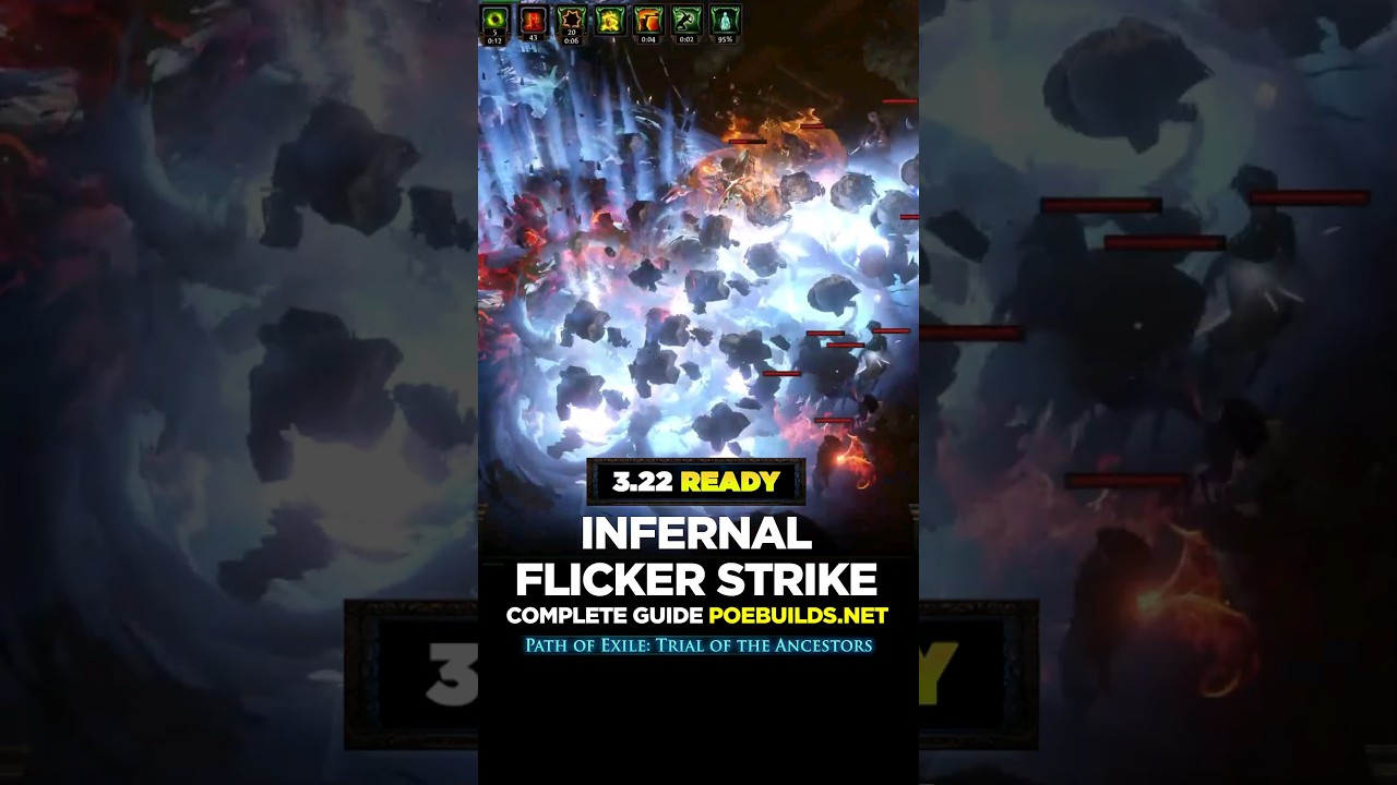 [POE 3.22] INFERNAL FLICKER STRIKE - Poe Builds #shorts #pathofexile #poebuilds #poe