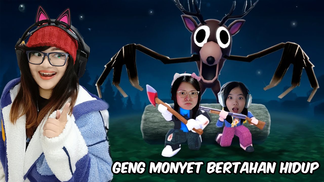 Bertahan 99 Hari di Hutan bersama @KeiKeiRoblox dan @LenLen07