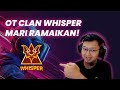 OT CLAN WHISPER! YUK IKUTAN! #FLATwhiteLIVE