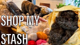 🐑 [SHOP MY STASH | WOOL & FIBER] 🐑 preparing for Maryland Sheep & Wool 2025