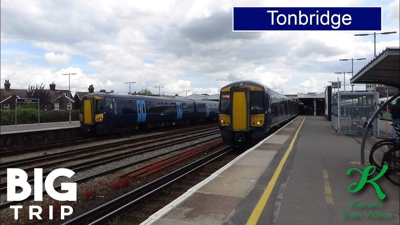 Поезда в Тонбридже, SEML - 05.02.19