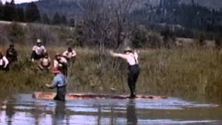 USFS - Historical Footage  Clearwater Log Drives - 1938