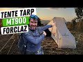 Tente tarp de trekking mt900 1 place  test  avis indpendant