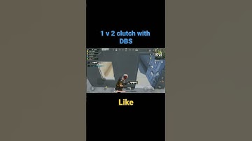 1 vs 2 op clutch with DBS 👿 #shorts #ytshorts #bgmi #pubg #shotgun #gaming