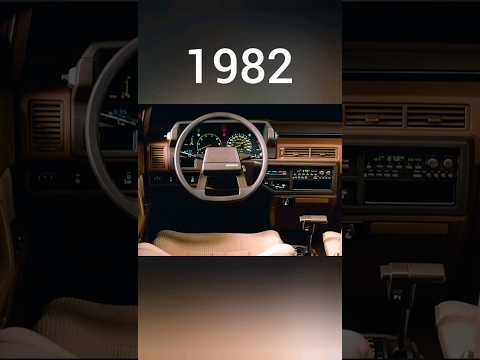 Evolution of Toyota Camry interior (1982-2024)#shortvideo#shorts#short#evolution#toyota