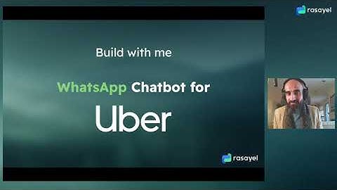 WhatsApp Business Chatbot for Uber (Build with me - For Beginners)