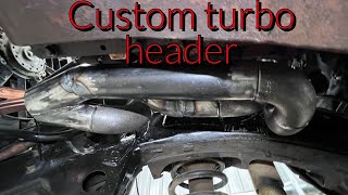 Building custom Ls1 4-1 turbo manifolds forward facing headers