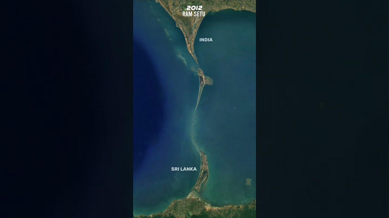 Ram Setu from Space: Tracking the Mythical Bridge|