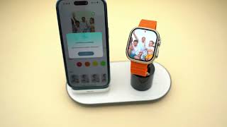 DT Ultra 3 Pro – Custom Video Watch Faces, Lift your wrist and relive your best moments instantly!