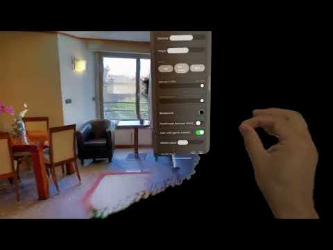 SHARP splats generated & viewed on Apple Vision Pro