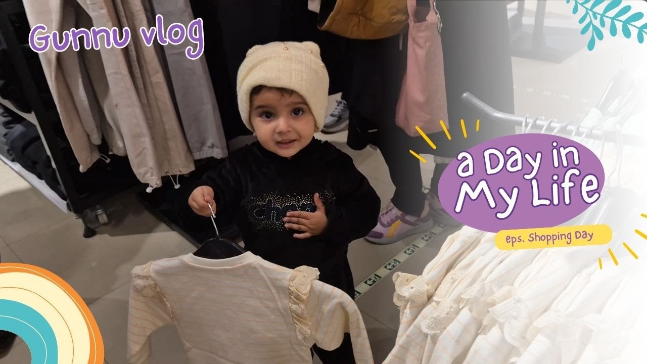 Aaj Gunnu market gayi aur banaya vlog.