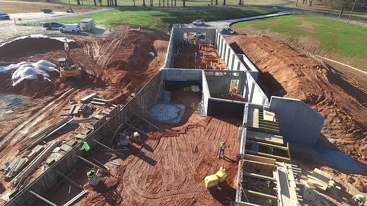 CSG's Dining Hall Under Construction - Drone Video