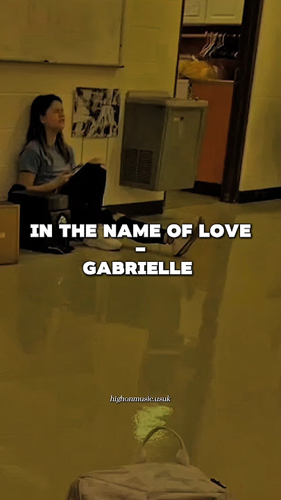Martin Garrix & Bebe Rexha - In The Name Of Love ( Gabrielle - cover ) #cover #singing