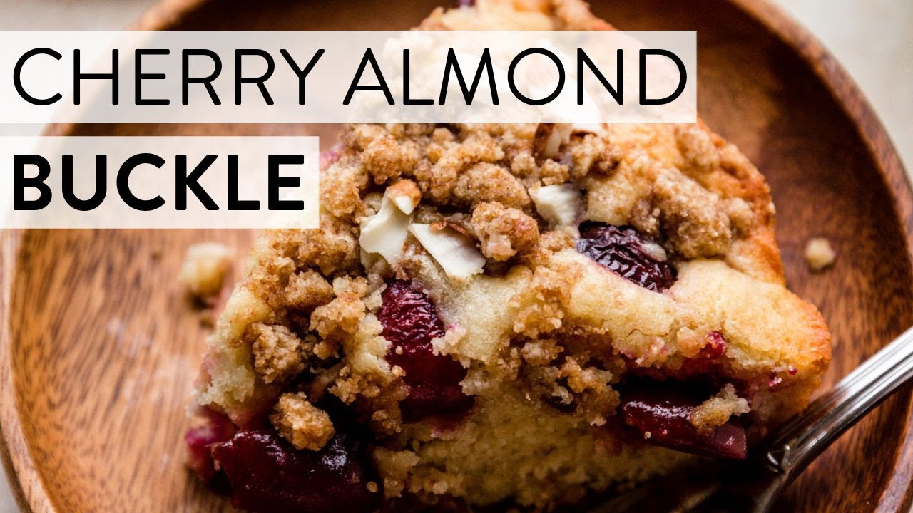 Cherry Almond Buckle