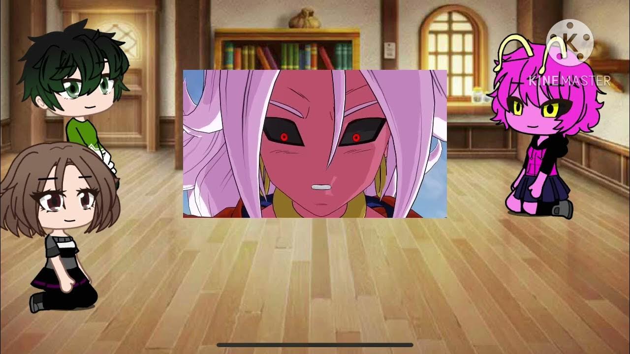 Mha reacts to gohanverse android 21 movie - YouTube