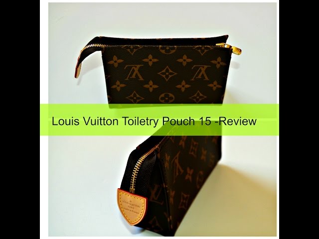 IS IT WORTH IT? UNBOXING LV TOILETRY POUCH 15 [ WHAT FITS IN