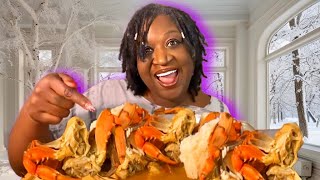 DELICIOUS LOUISIANA GUMBO | @MzLouisianaHousewife  | BLUE CRAB ? | EAT WITH ME | 먹방