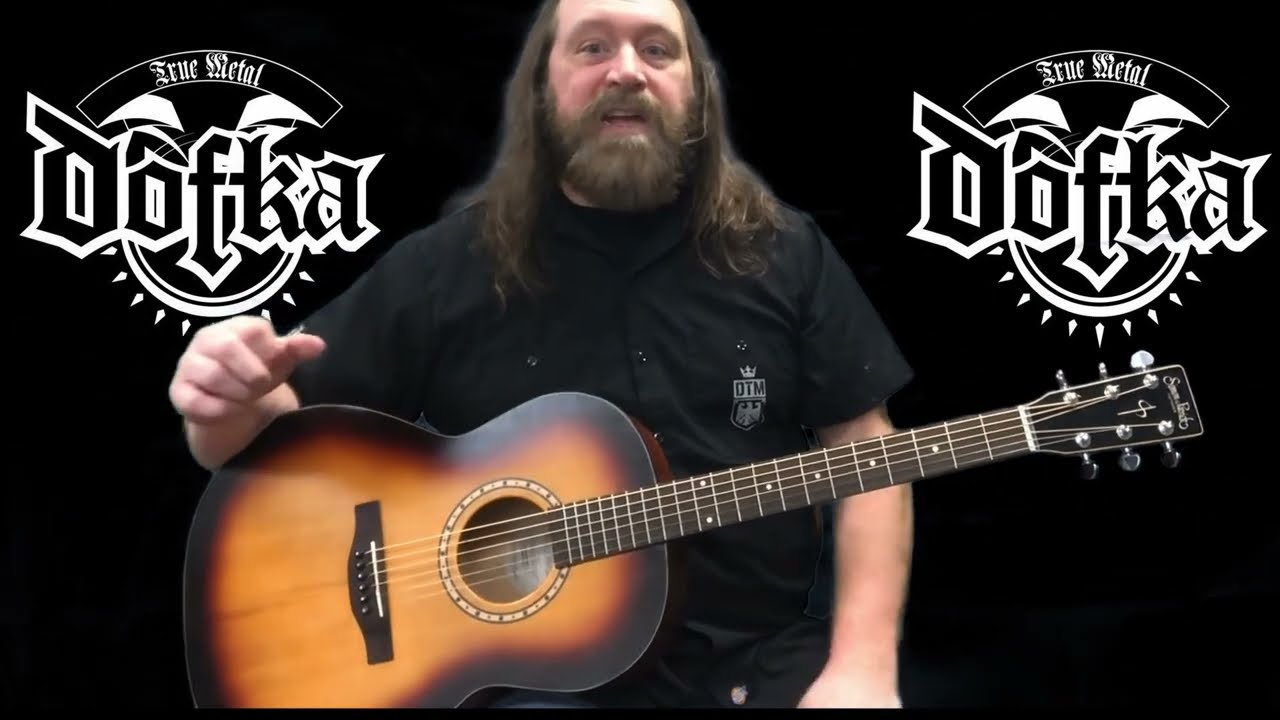 DOFKA Simon & Patrick Songsmith Folk Acoustic Guitar Review - YouTube