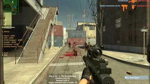 [NotD] RaInDrOp {D-B}  Killin Zombies On Counter Strike Source