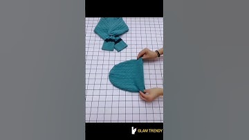 Make cap and gloves with  Sweater