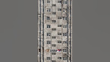 The Brutal Beauty of Serbian Architecture 🇷🇸"#Brutalism #Architecture #Serbia  #fypシ #fyp #Shorts