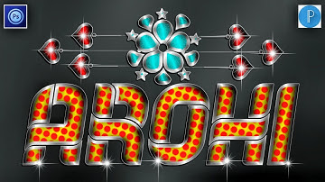 Glass font editing on ps touch Pixellab how to make glass font Photoshop on Android -Zarraq Creation