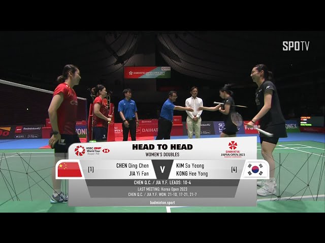 [BWF] WD - Finals | CHEN u0026 JIA vs KIM u0026 KONG H/L class=