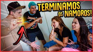 NÓS DOIS TERMINAMOS COM AS NAMORADAS AO MESMO TEMPO!! - TROLLANDO NOSSAS NAMORADAS [ REZENDE EVIL ]