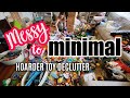 MESSY TO MINIMAL MAMA REAL LIFE MESSY HOUSE CLEAN DECLUTTER AND ORGANIZE (REAL LIFE TOY DECLUTTER)