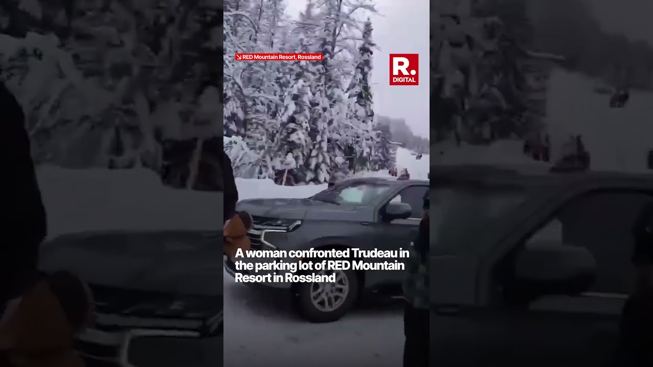 Woman Hurls Abuses At Justin Trudeau A Ski Resort In British Columbia