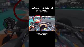 ¿Se está volviendo la F1 demasiado ARTIFICIAL? 🤖🏎️ #F1 #Formula1