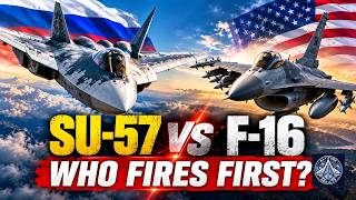 If Su-57 Meets F-16: One Move Could Decide the Entire Fight