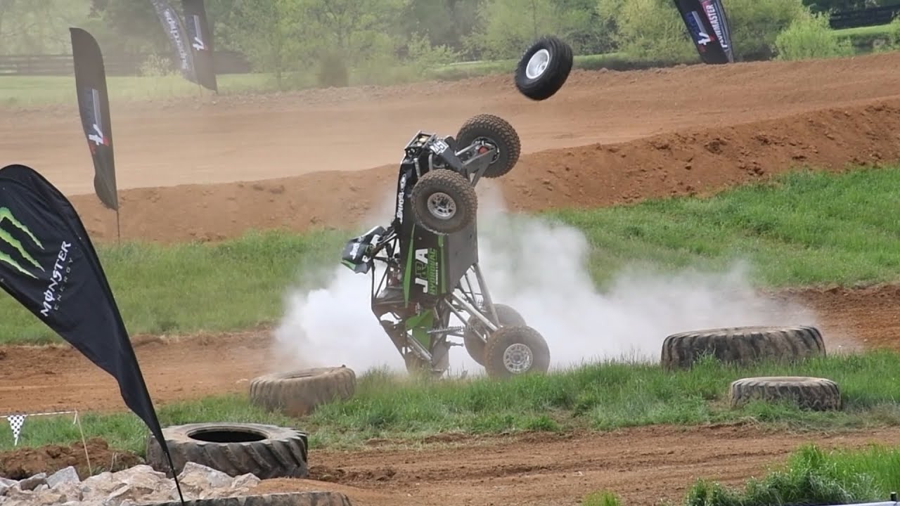BILL MCGIBBON’S ULTRA 4 CRASH AT BEACH BEND RACEWAY, 2024